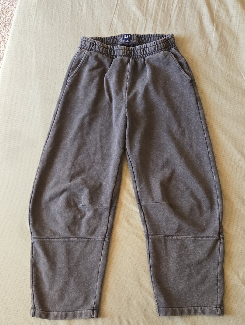 GAP Washed Charcoal Jogger Pants